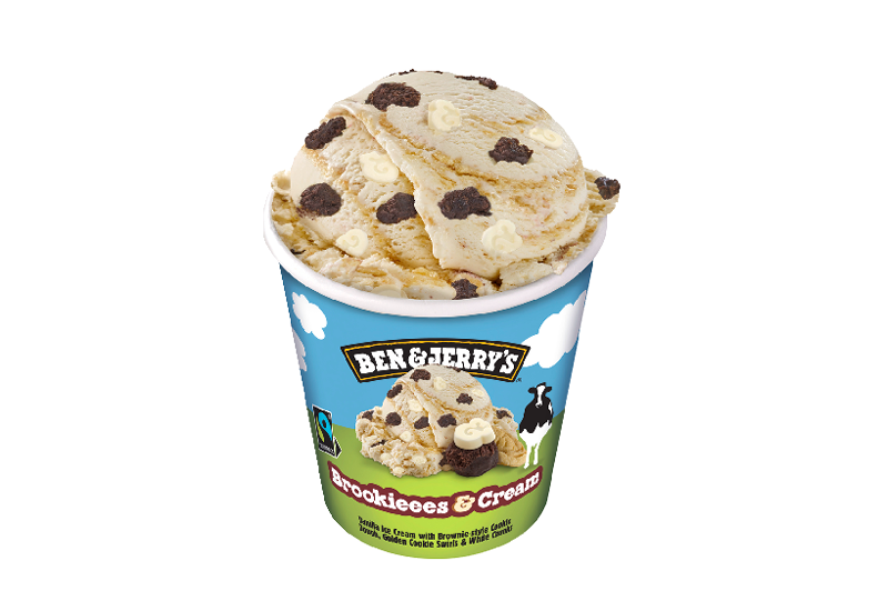 Ben & Jerry's Brookieees & Cream 465ml