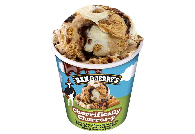 Ben & Jerrys Churrifically Churros-y