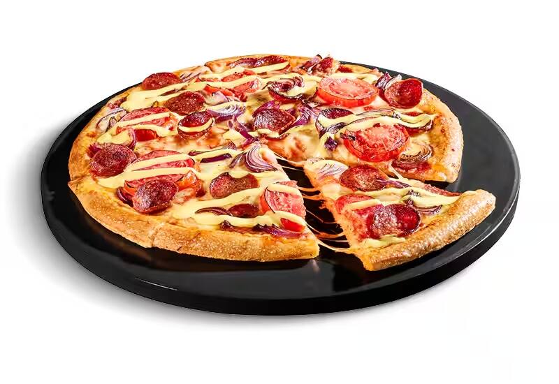 Glutenarme Pizza Sucuk Hollandaise