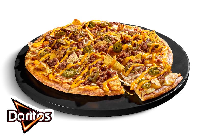 Cheesy Nacho & Beef Pizza
