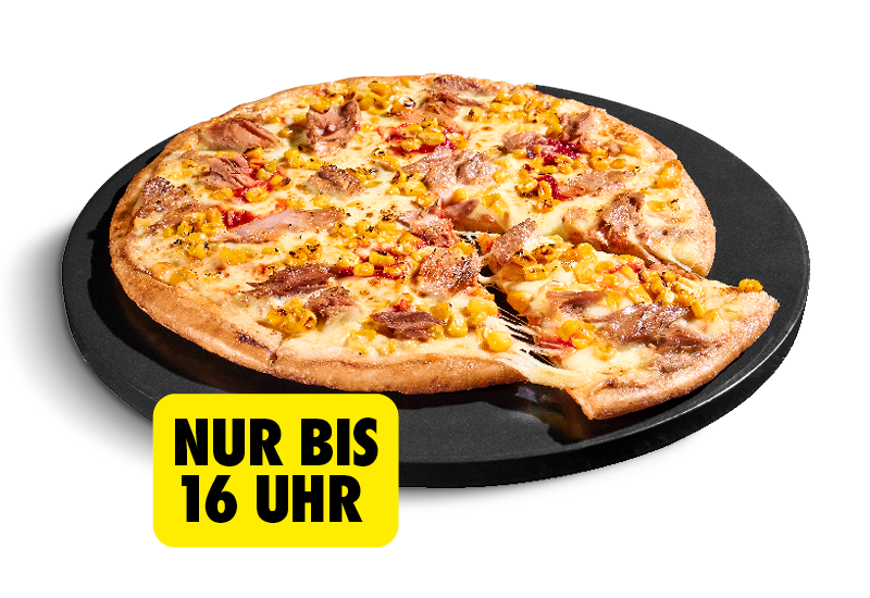 Lunch Pizza Thunfisch + Mais