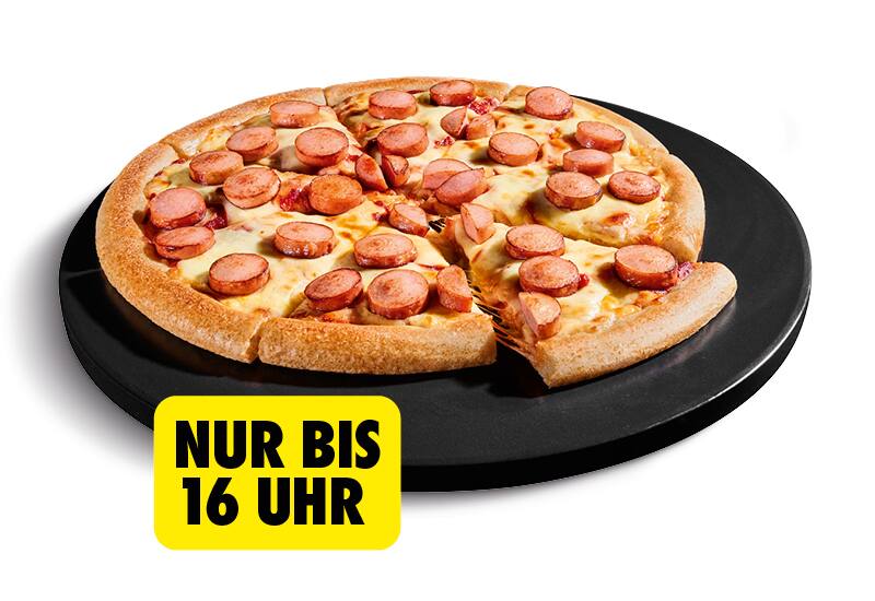 Lunch Pizza Würstchen