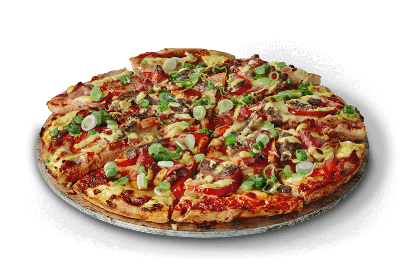 Steak & Bacon Domino's Pizza