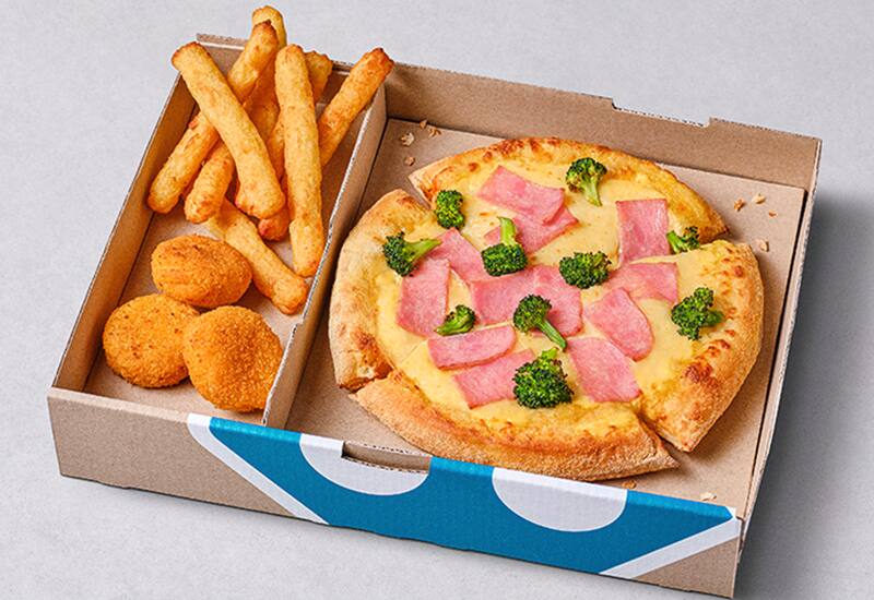 Pizza Boston + 2 Optionen