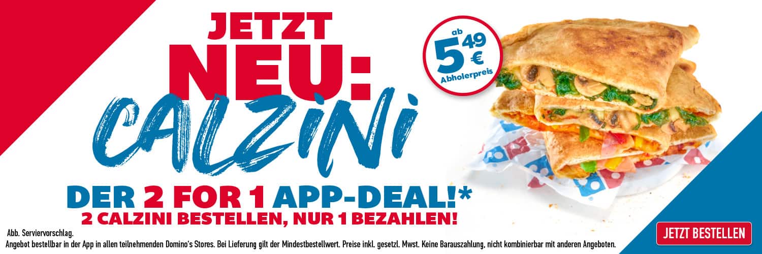 Schön & schnell Lade jetzt die neue Domino's App runter! Domino's