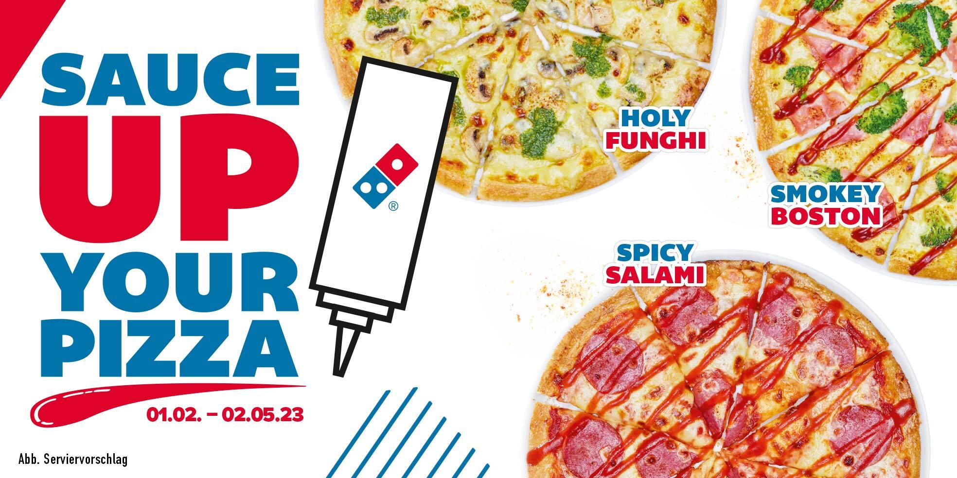 Sauce up your pizza
