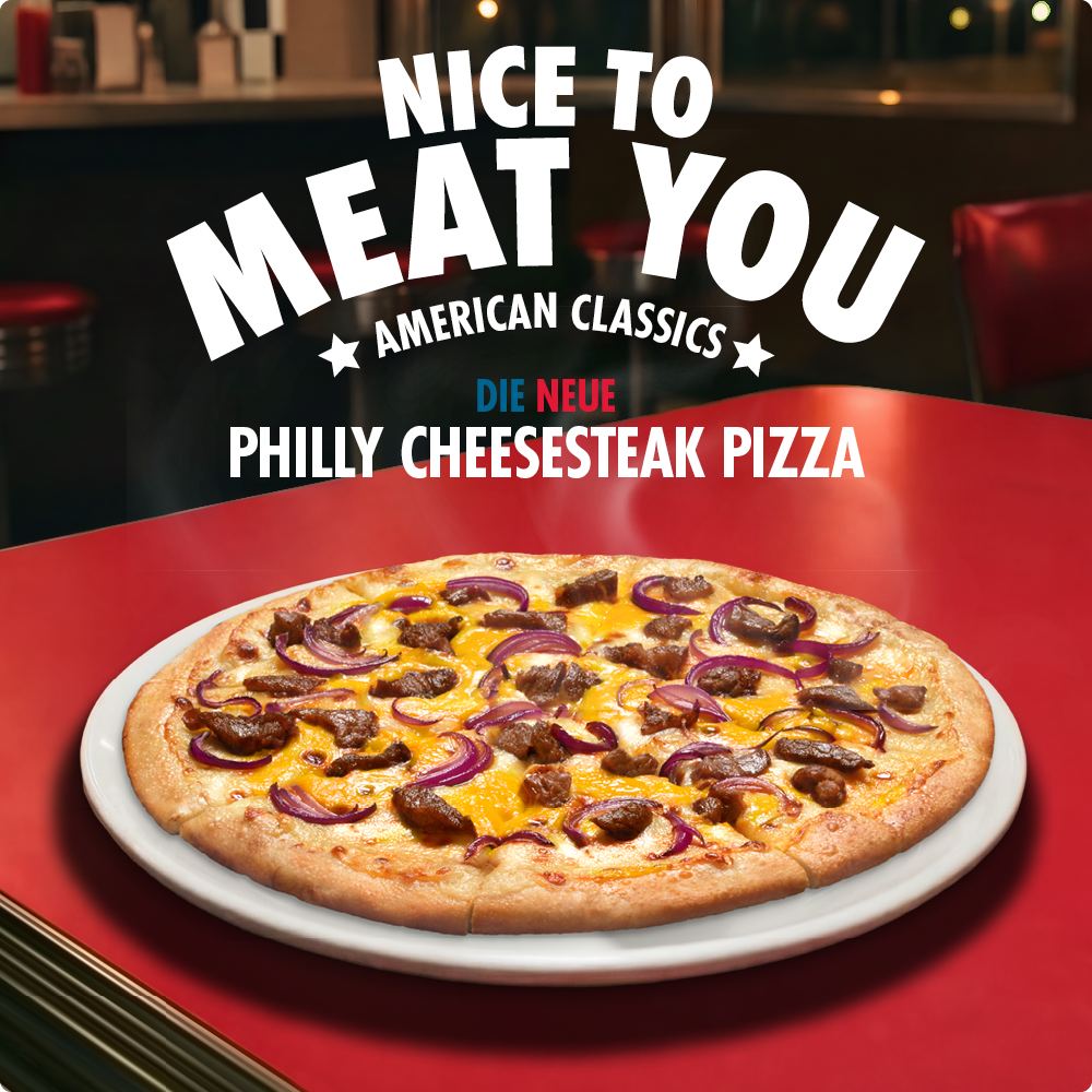 Philly Cheesesteak Pizza