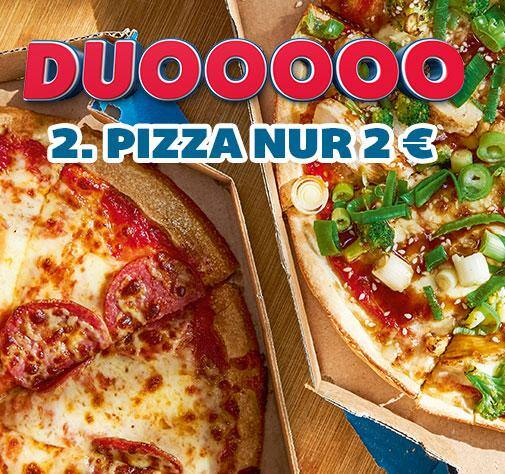 Domino's Duo - 2. Pizza für 2€