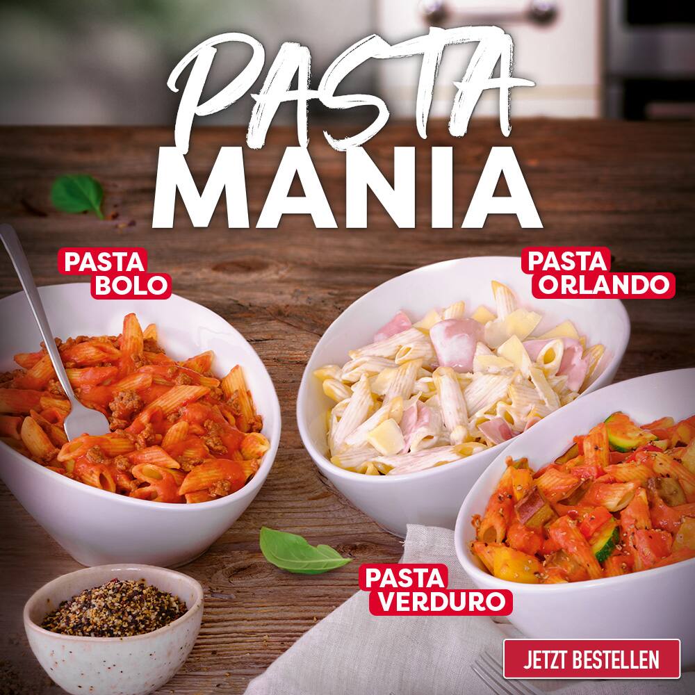 Entdecke unsere neue Pasta Kollektion