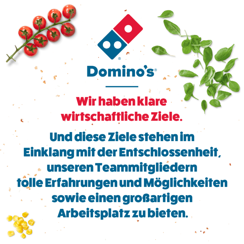 Entwicklung bei Domino's