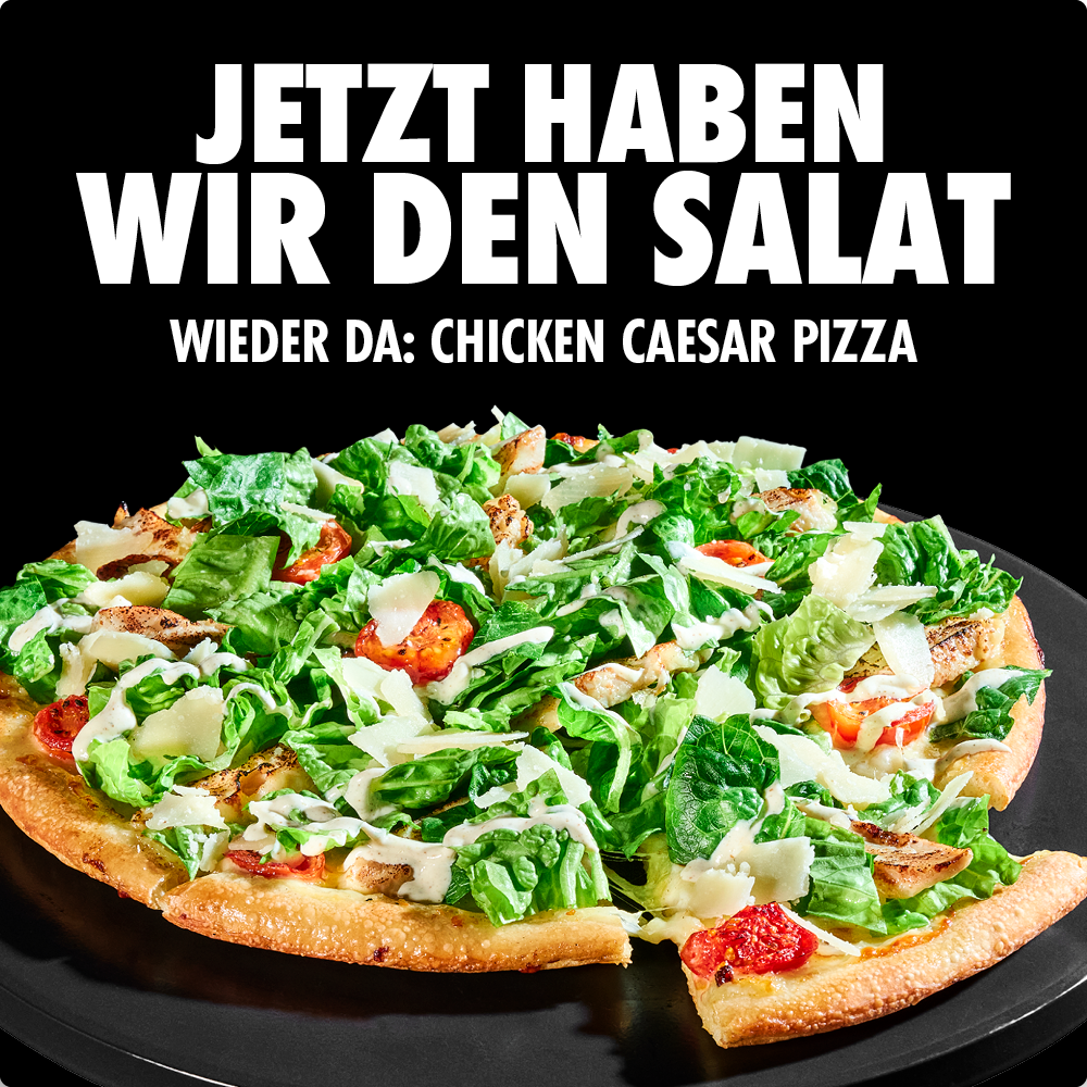 Chicken Caeser Pizza