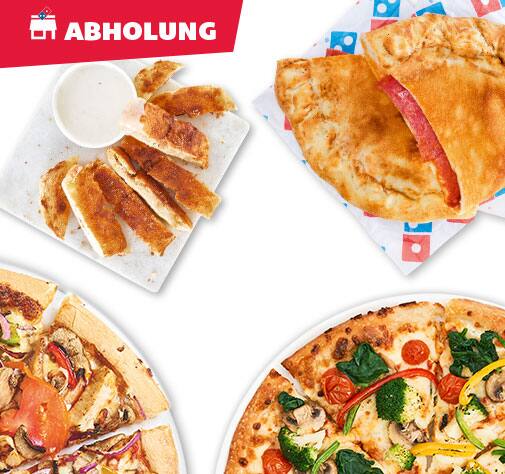 Abholerdeal: 1 CALZINI + 1 CHICKEN KICKERS + 2 PIZZA (CLASSIC) + 1 CINNAMON BREAD