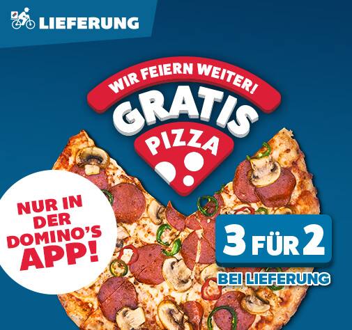 Gratis Pizza Woche in der App