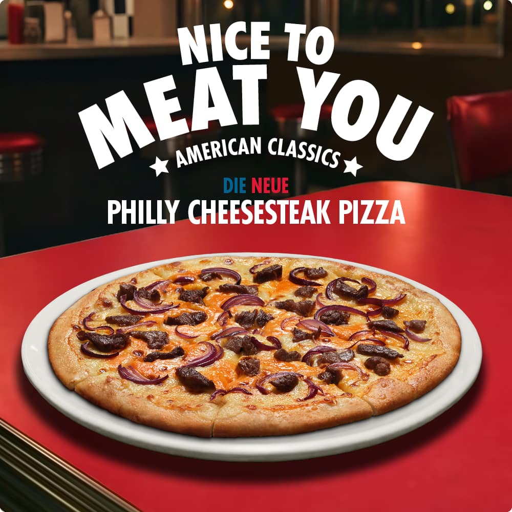 Philly Cheesesteak Pizza