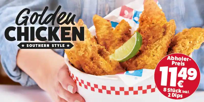 Golden Chicken Bucket