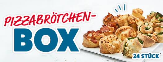 Pizza Brötchen Box Angebot