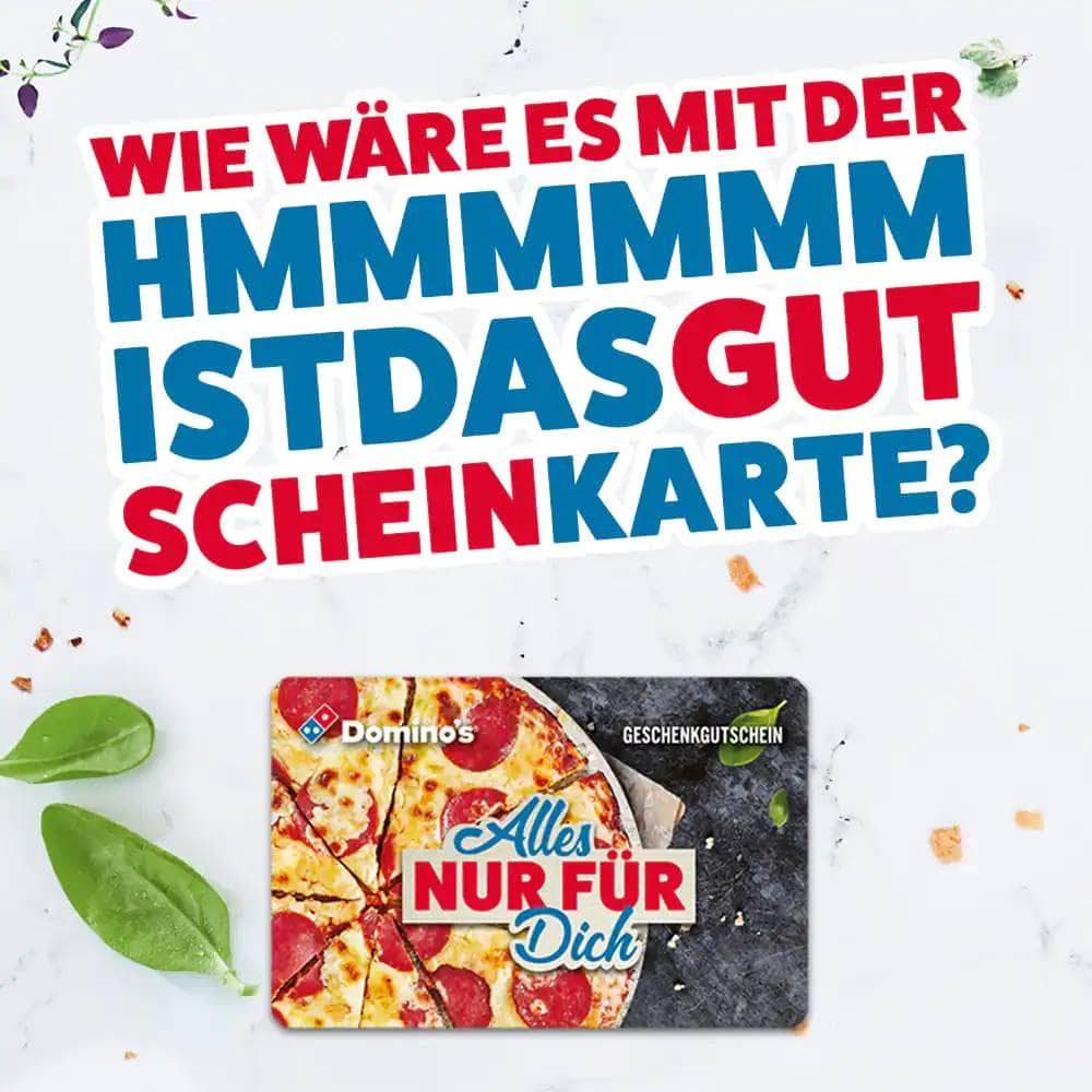 Domino's Geschenkgutschein